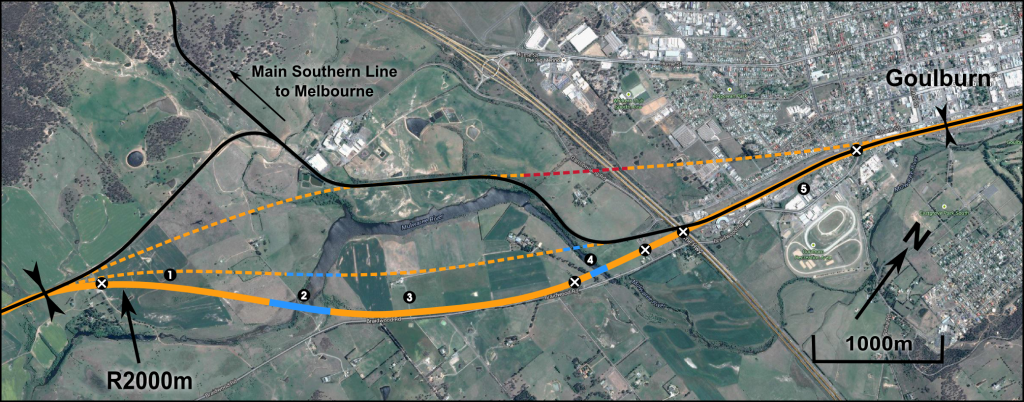 Goulburn approach plan - click to enlarge