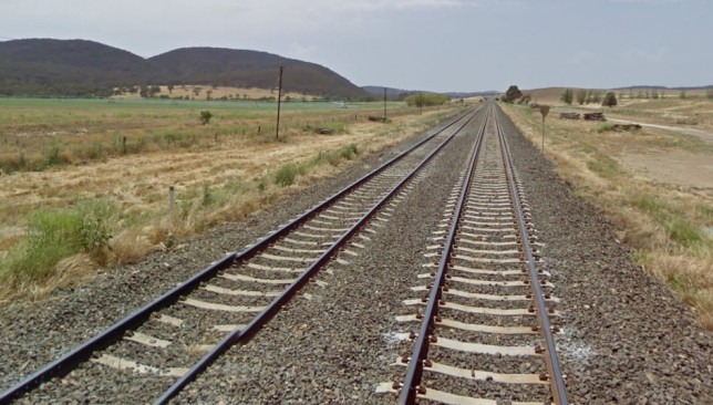 Looking east towards Murray Flat at the Gorman Rd level crossing. Image: Google Maps