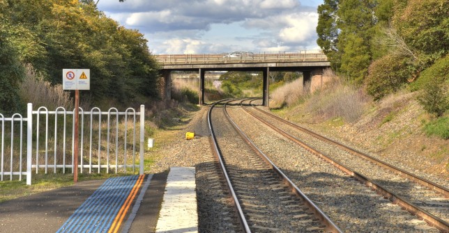 Northbound view from Marulan Station. Image: Hot Rails