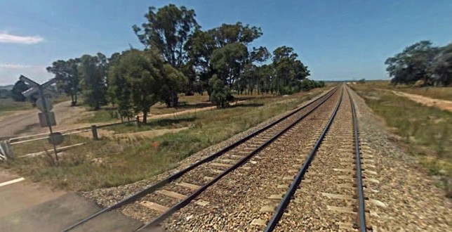 View east from Carrick Rd level crossing. Image: Google Maps