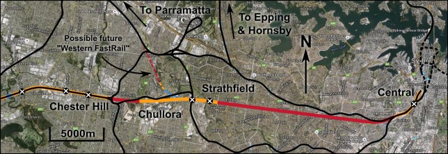 Sydney Metro access plan - click to enlarge.